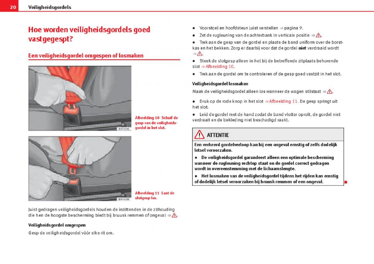 Seat Alhambra II 2 handleiding / page 22