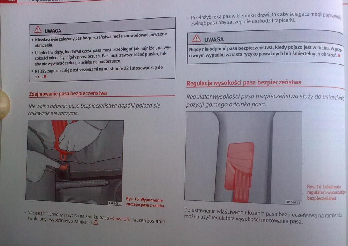 Seat Leon II 2 instrukcja obslugi / page 25