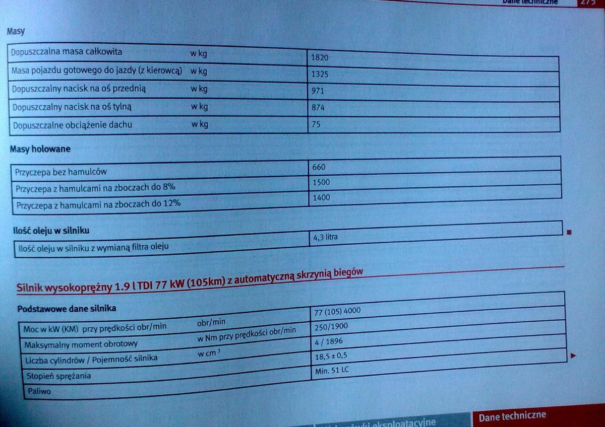 Seat Leon II 2 instrukcja obslugi / page 272