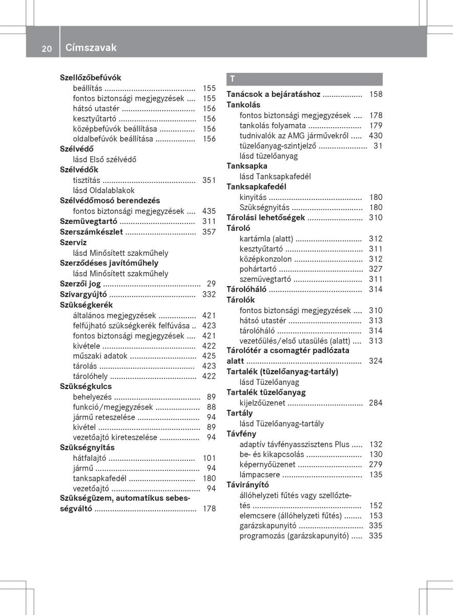 Mercedes E Class W212 Kezelesi utmutato / page 22