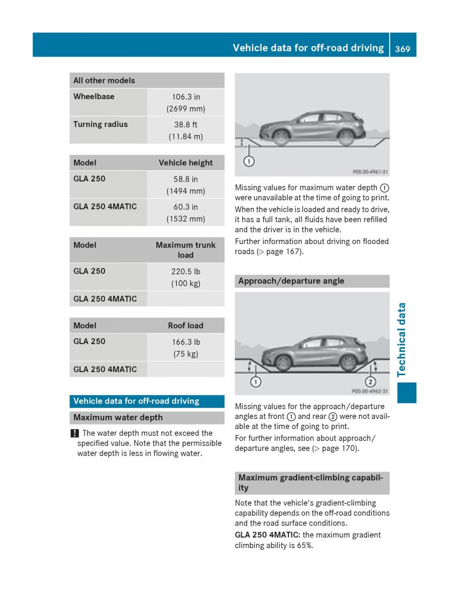 Mercedes GLA W212 X156 owners manual / page 371
