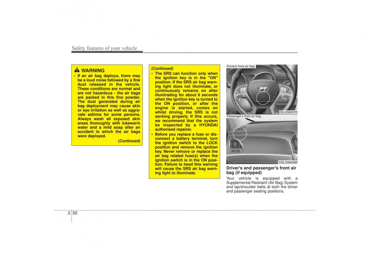 Hyundai ix35 Tucson II 2 owners manual / page 69