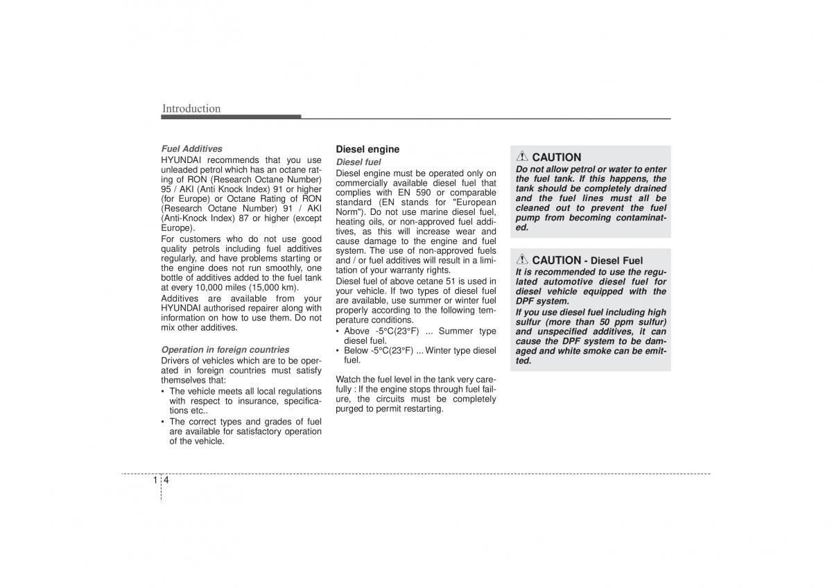 Hyundai ix35 Tucson II 2 owners manual / page 9