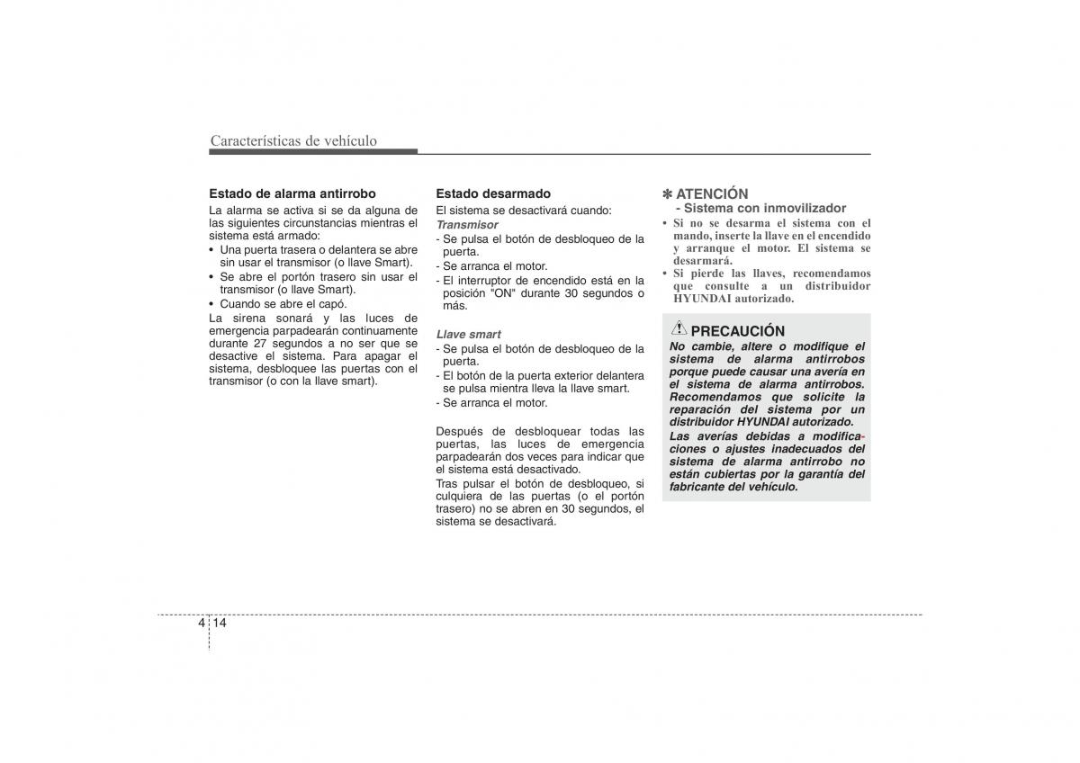  Hyundai ix35 Hyundai ix35 Tucson II 2 manual del propietario / page 101