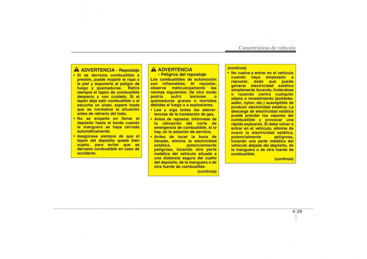 Hyundai ix35 Tucson II 2 manual del propietario / page 116