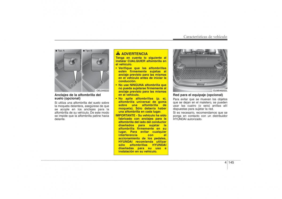  Hyundai ix35 Hyundai ix35 Tucson II 2 manual del propietario / page 232