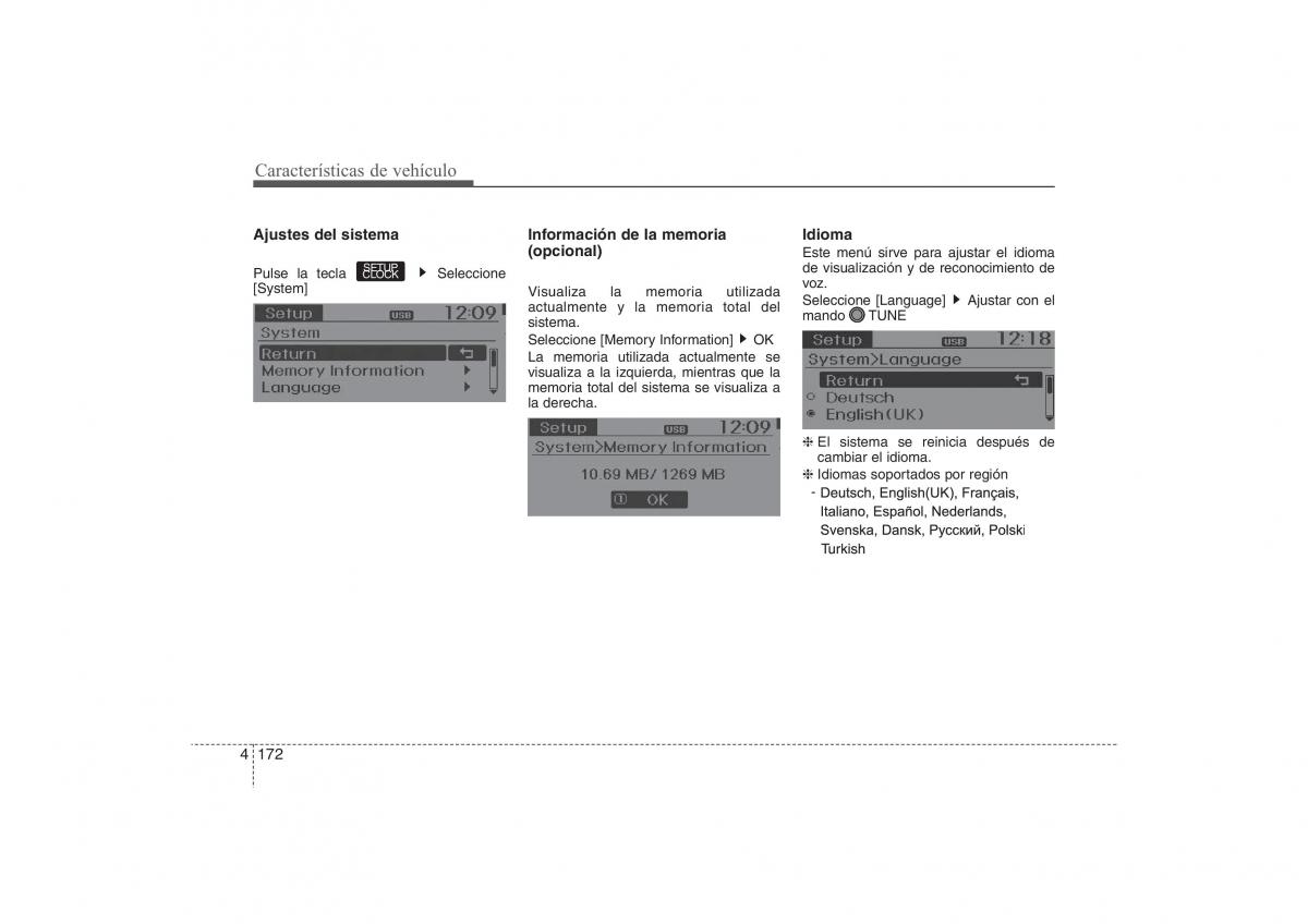  Hyundai ix35 Hyundai ix35 Tucson II 2 manual del propietario / page 259