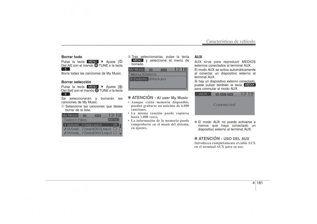  Hyundai ix35 Hyundai ix35 Tucson II 2 manual del propietario / page 268