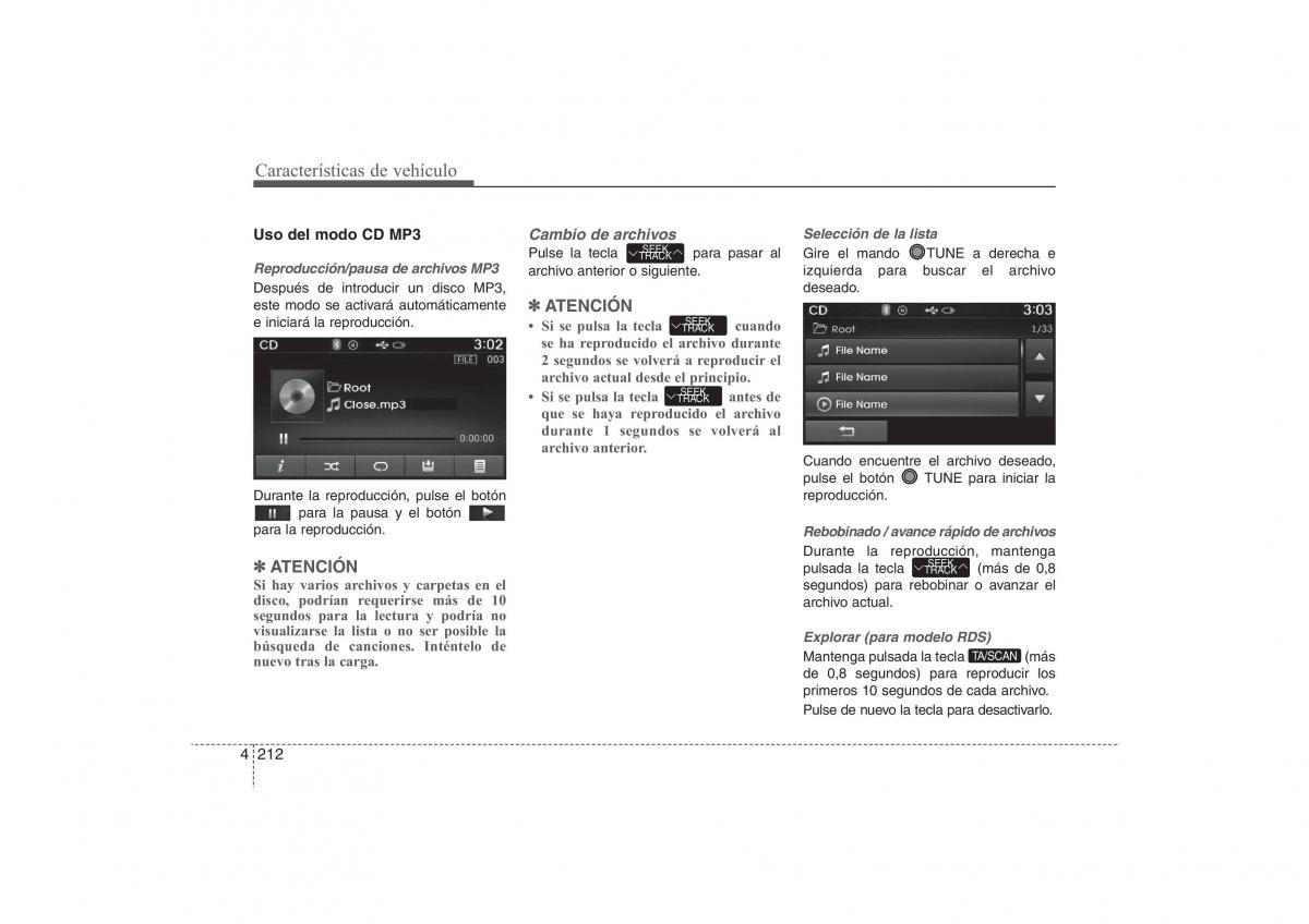  Hyundai ix35 Hyundai ix35 Tucson II 2 manual del propietario / page 299