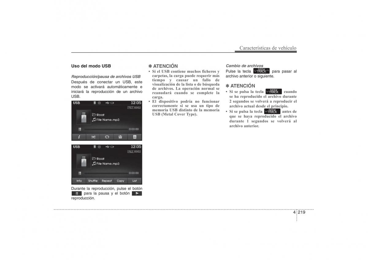  Hyundai ix35 Hyundai ix35 Tucson II 2 manual del propietario / page 306