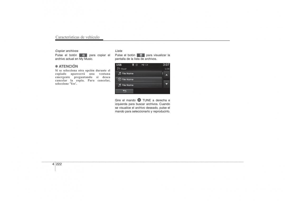  Hyundai ix35 Hyundai ix35 Tucson II 2 manual del propietario / page 309