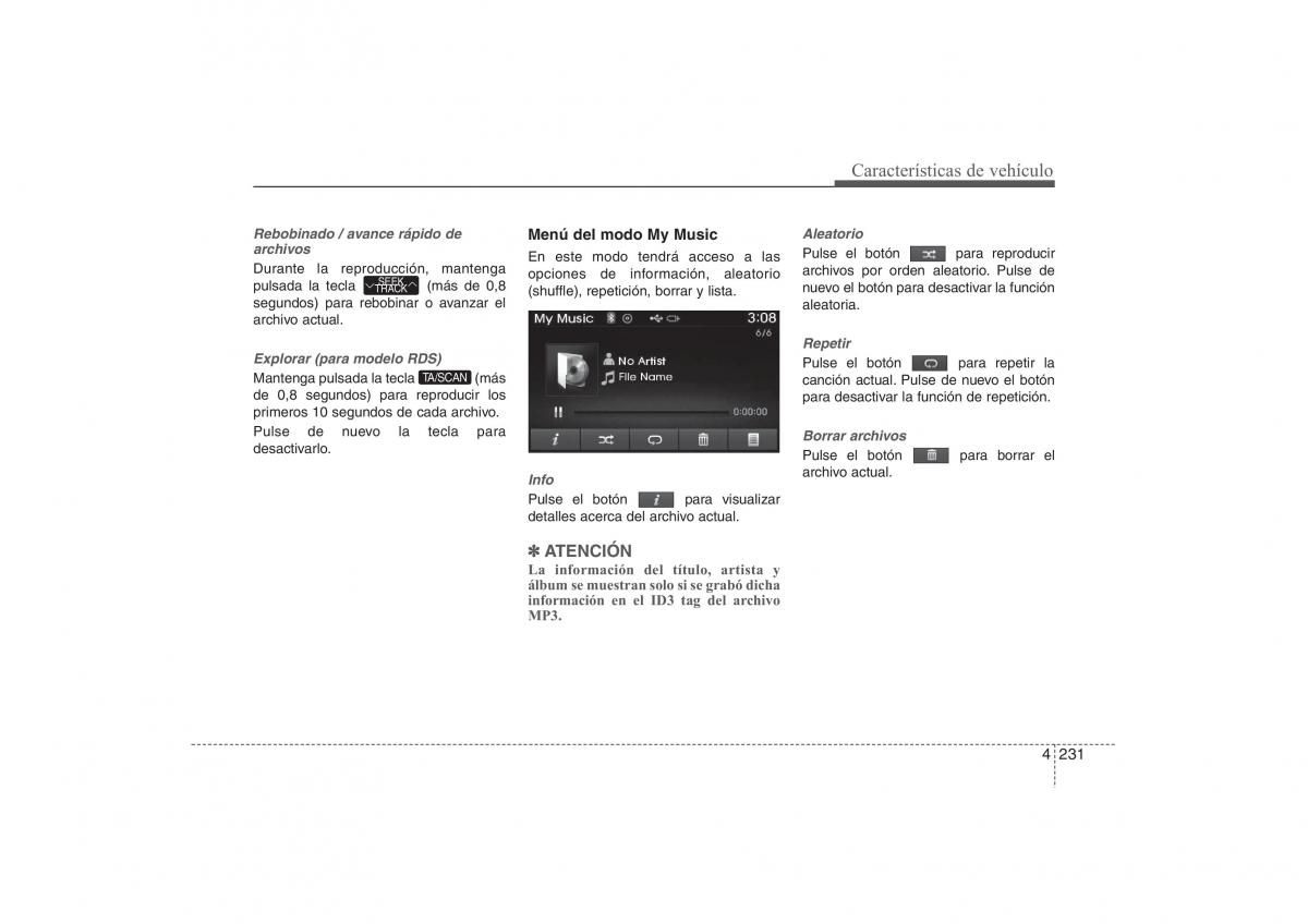  Hyundai ix35 Hyundai ix35 Tucson II 2 manual del propietario / page 318