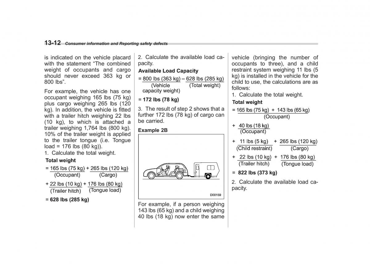 Subaru Outback Legacy IV 4 owners manual / page 457