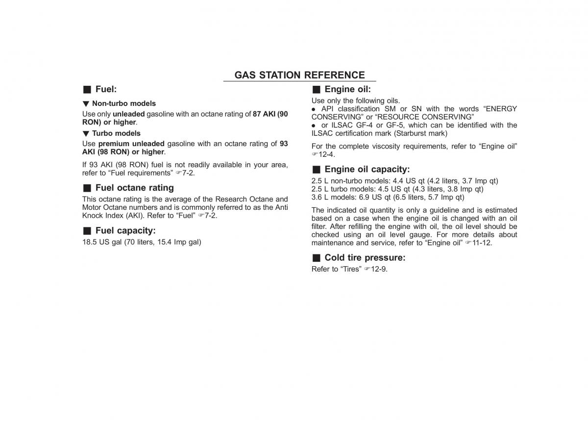 manual  Subaru Outback Legacy IV 4 owners manual / page 474