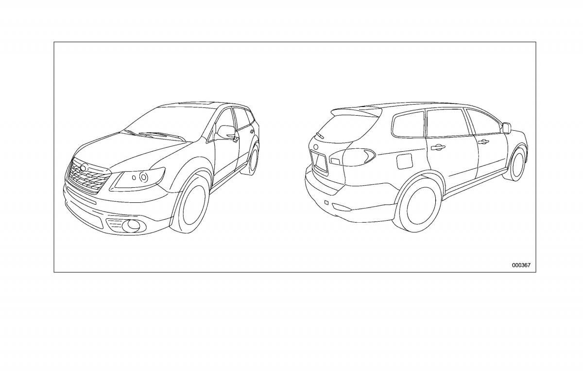 Subaru Tribeca manuel du proprietaire / page 3