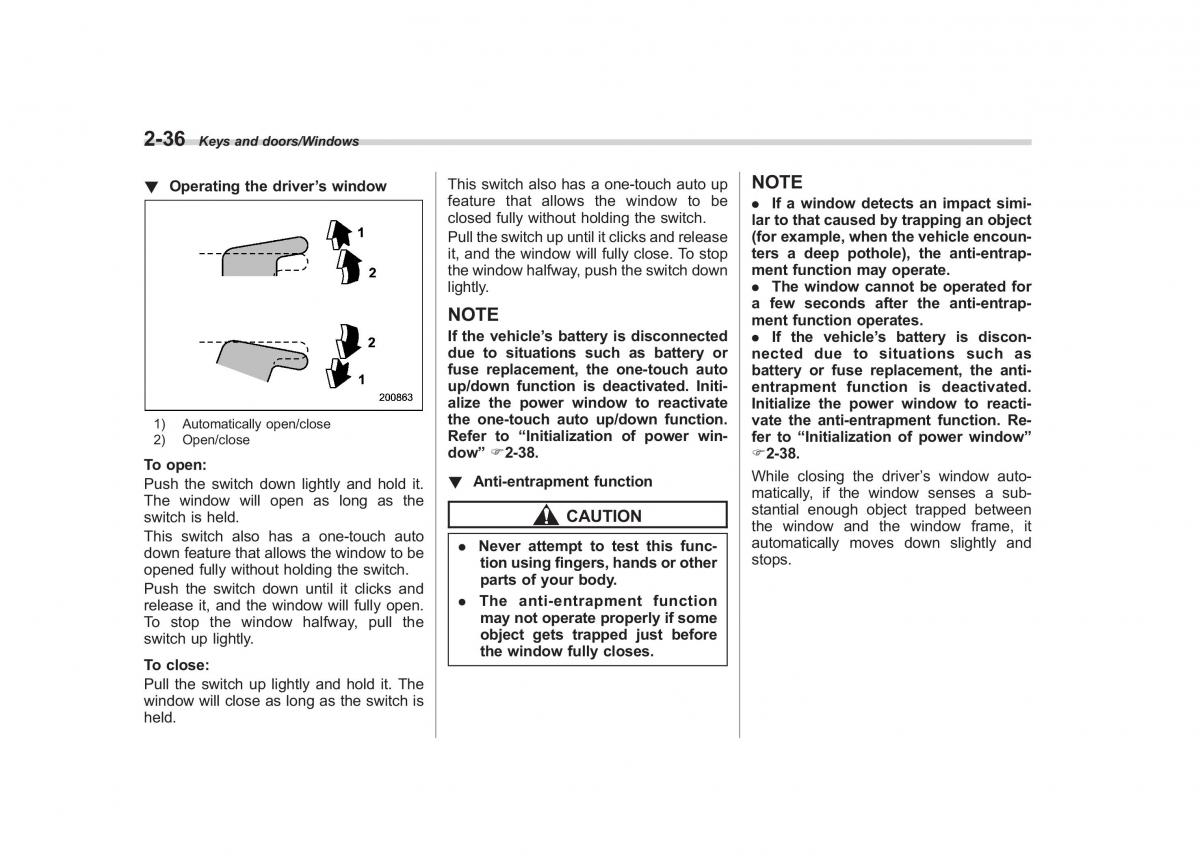 Subaru XV Crosstrek owners manual / page 133