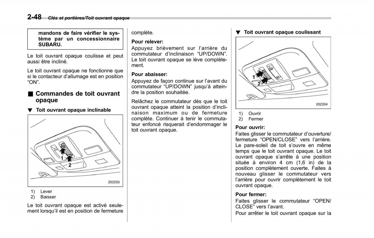 Subaru XV Crosstrek manuel du proprietaire / page 154
