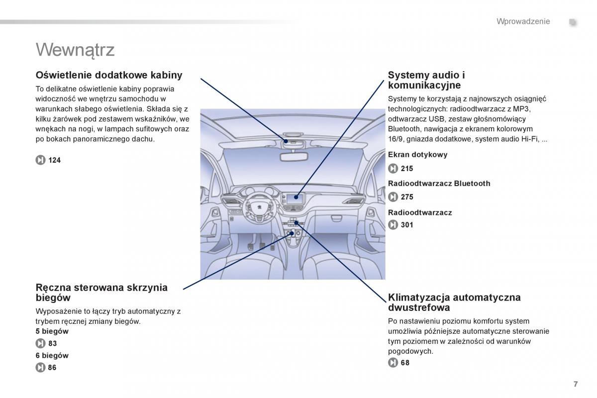 Peugeot 208 instrukcja obslugi / page 9