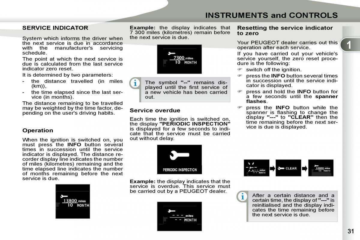 Peugeot 4007 owners manual / page 13