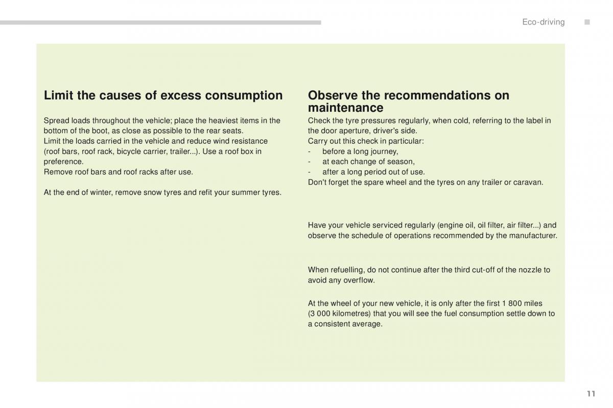 Peugeot 4008 owners manual / page 13