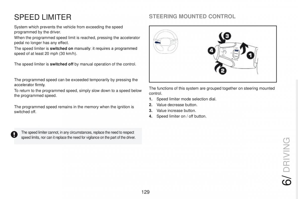 Peugeot RCZ owners manual / page 131