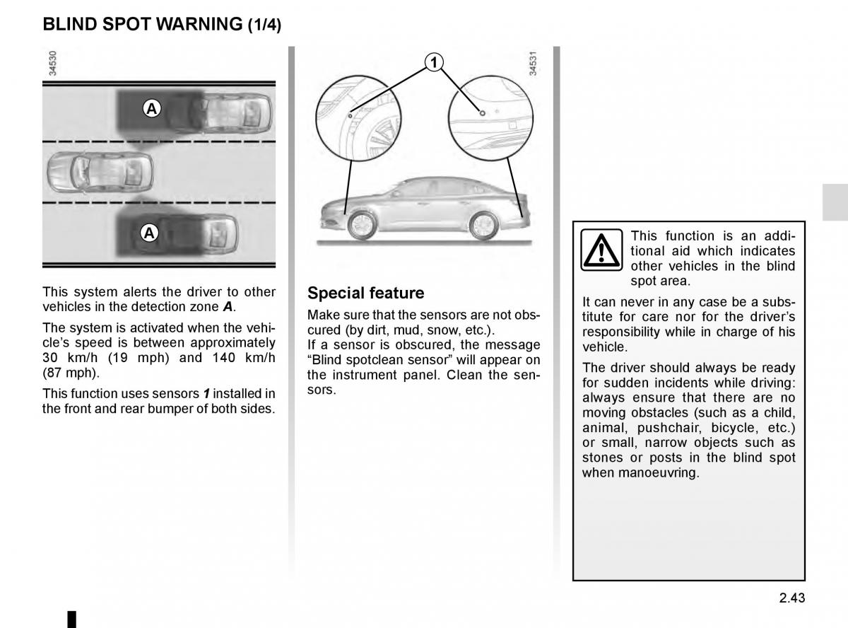 Renault Talisman owners manual / page 151