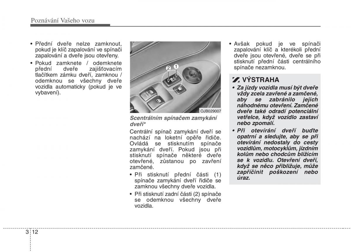 KIA Rio Pride DE navod k obsludze / page 22