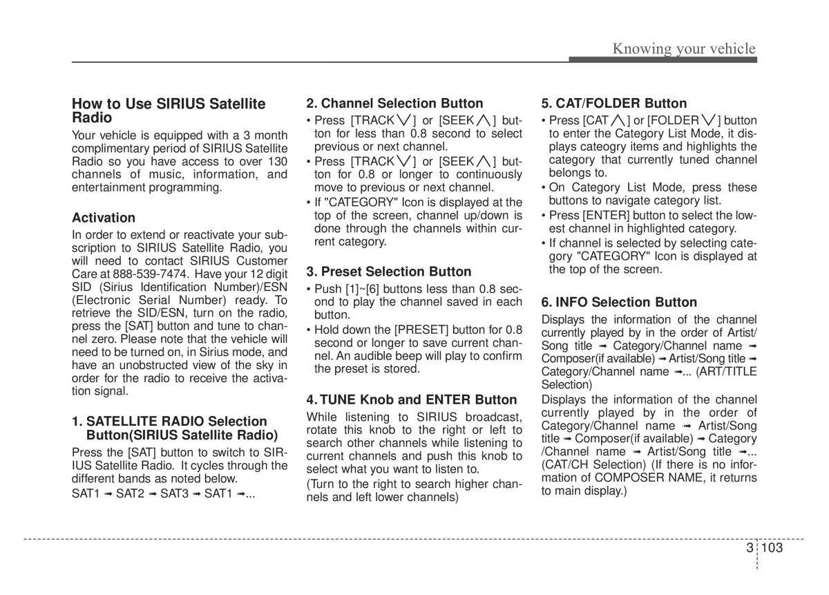 KIA Rio Pride DE owners manual / page 116