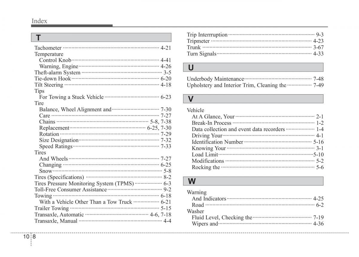 KIA Rio Pride DE owners manual / page 287