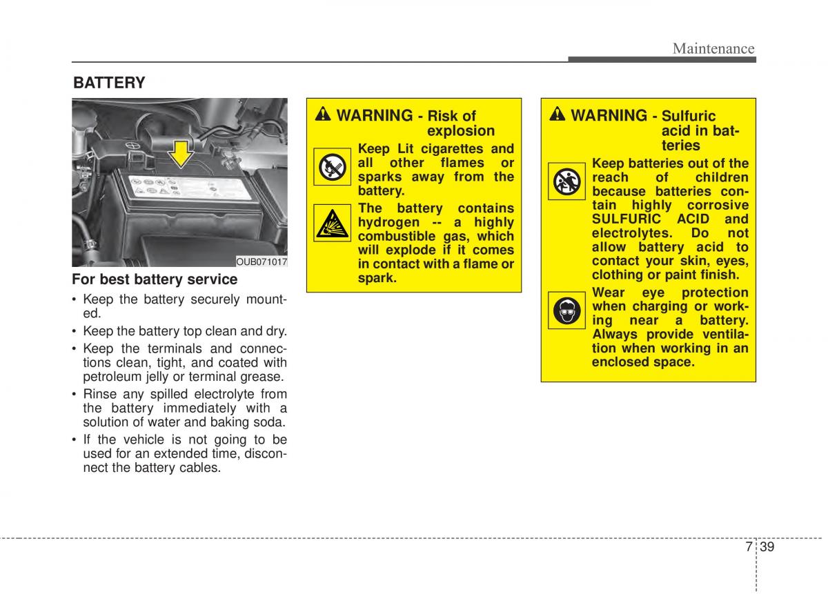 KIA Rio Pride UB owners manual / page 370
