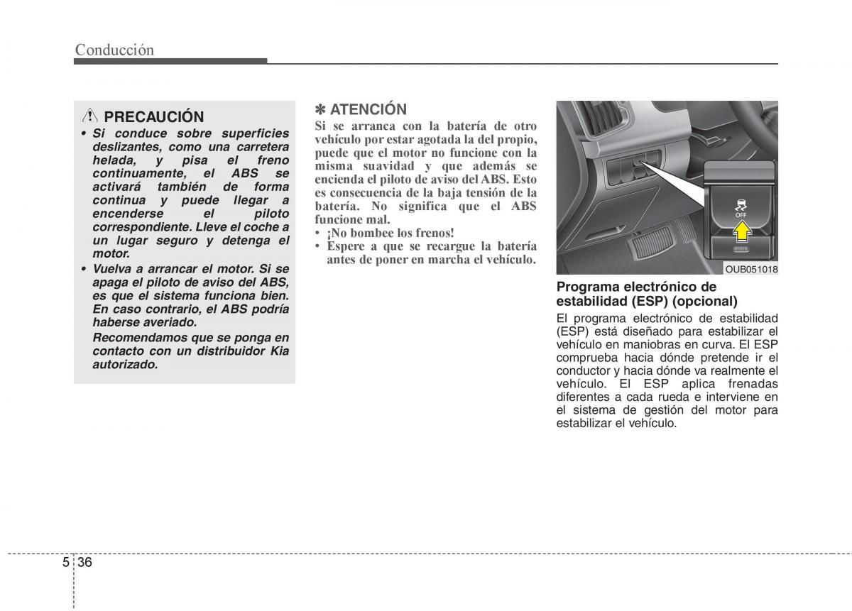 KIA Rio Pride UB manual del propietario / page 304