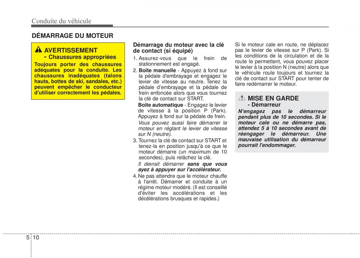 KIA Rio Pride UB manuel du proprietaire / page 235