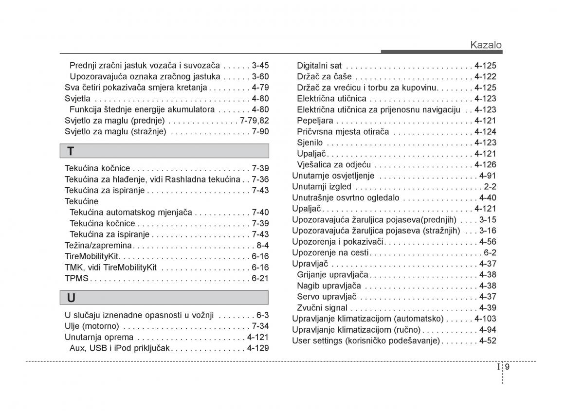 KIA Rio Pride UB vlasnicko uputstvo / page 470