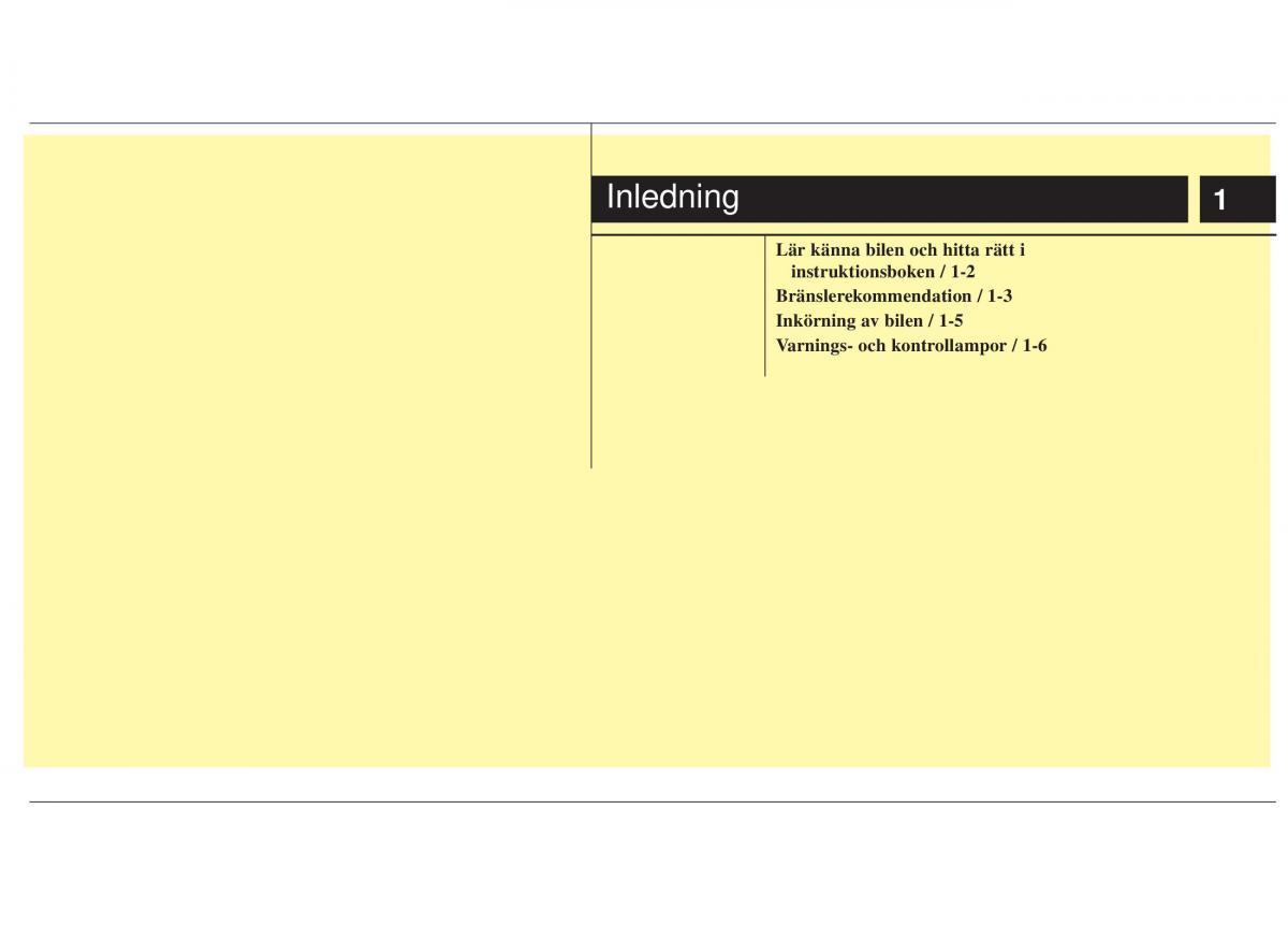 KIA Rio Pride UB instruktionsbok / page 13