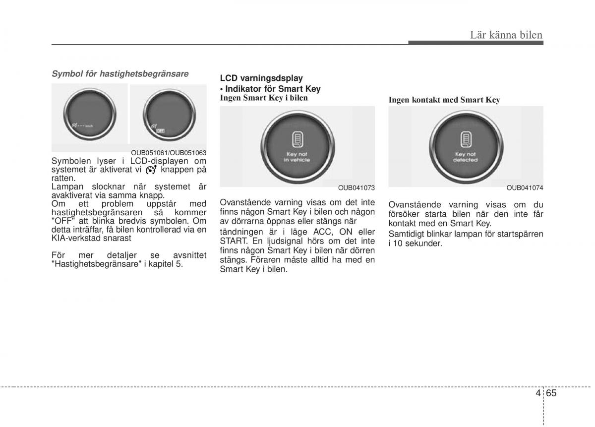 KIA Rio Pride UB instruktionsbok / page 137