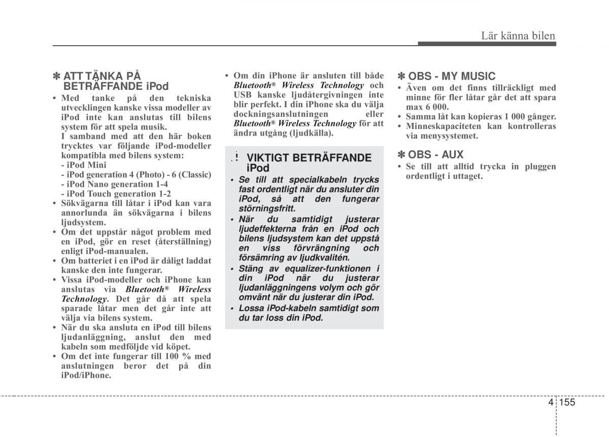 KIA Rio Pride UB instruktionsbok / page 227