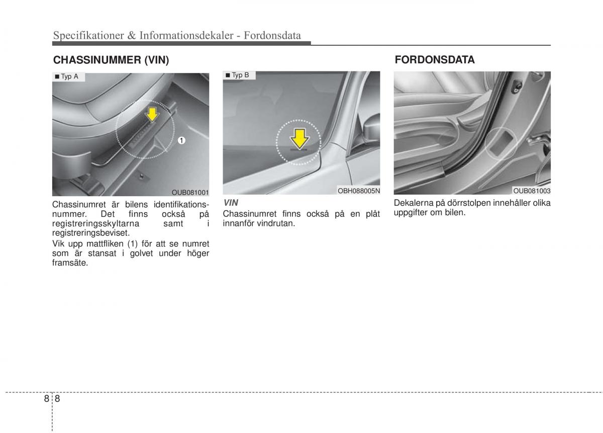 KIA Rio Pride UB instruktionsbok / page 415