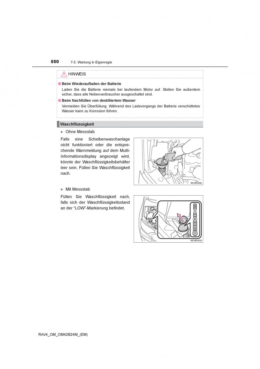 Toyota RAV4 IV 4 Handbuch / page 550