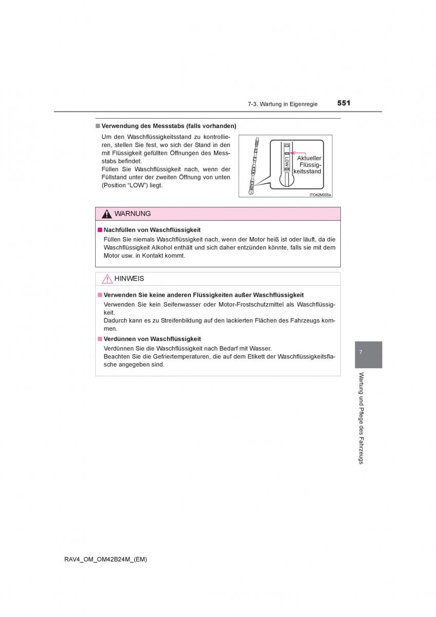 Toyota RAV4 IV 4 Handbuch / page 551