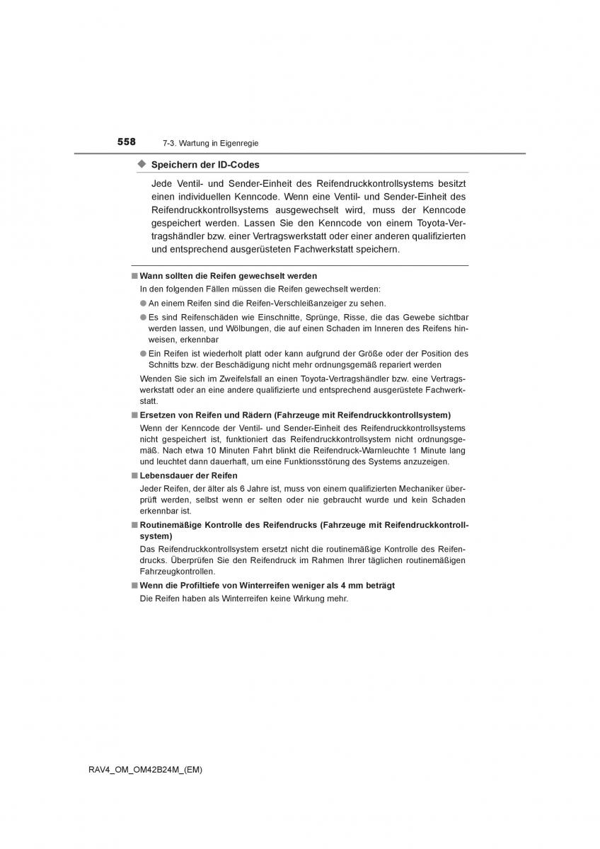 Toyota RAV4 IV 4 Handbuch / page 558