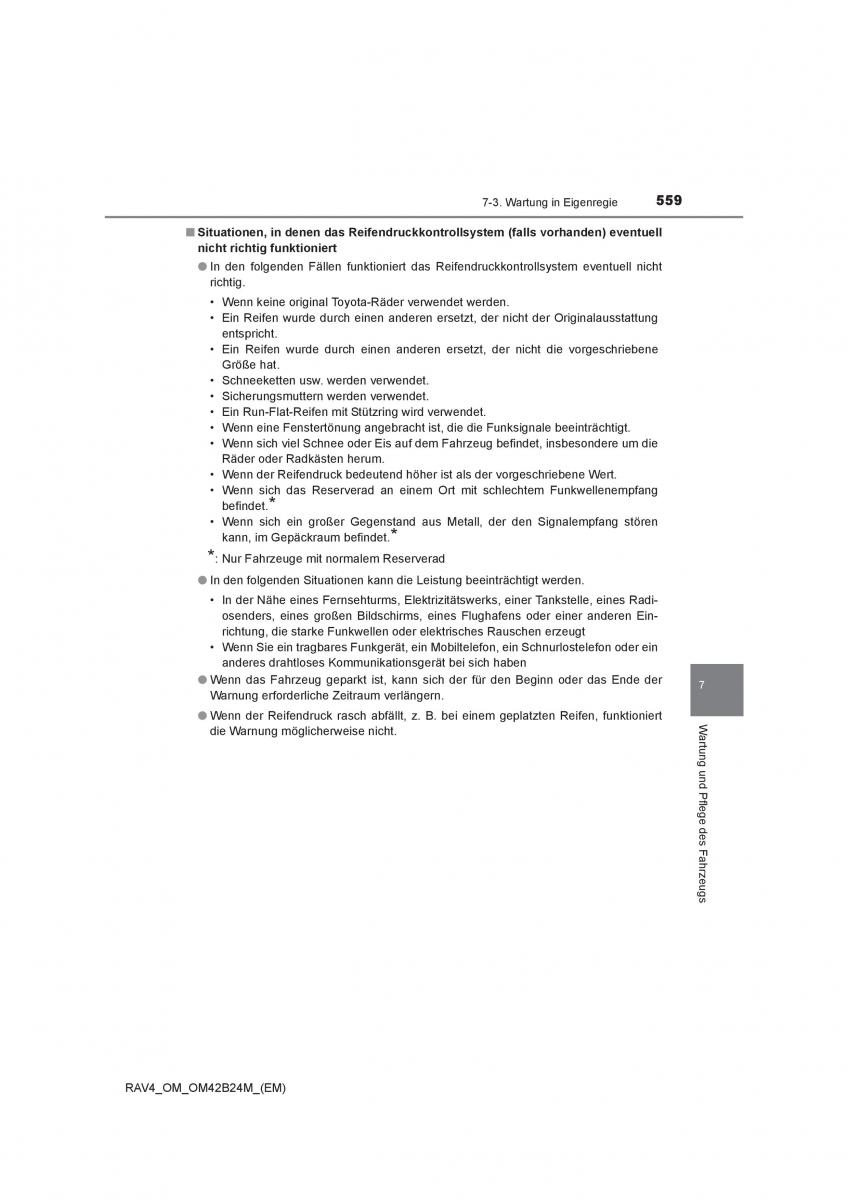 Toyota RAV4 IV 4 Handbuch / page 559