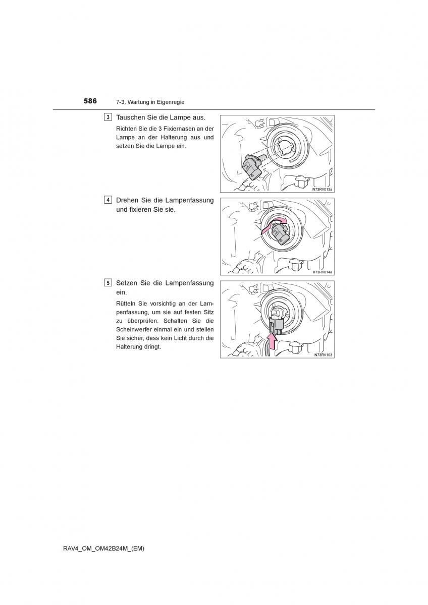 Toyota RAV4 IV 4 Handbuch / page 586