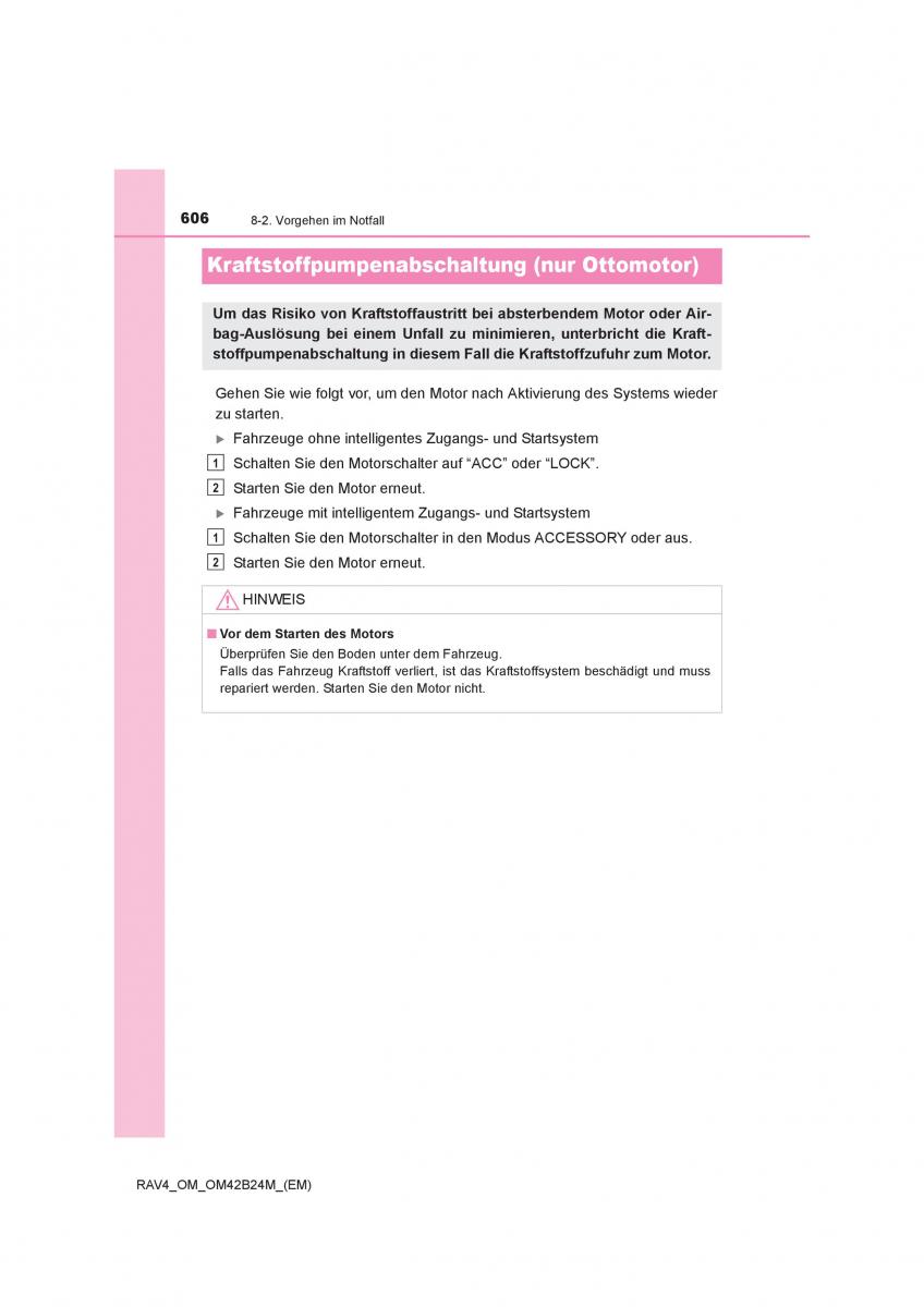 Toyota RAV4 IV 4 Handbuch / page 606