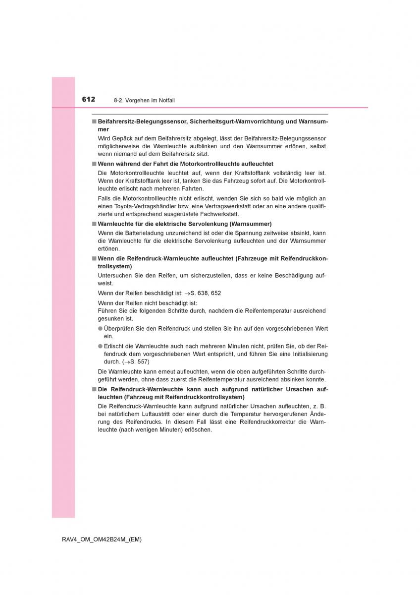 Toyota RAV4 IV 4 Handbuch / page 612