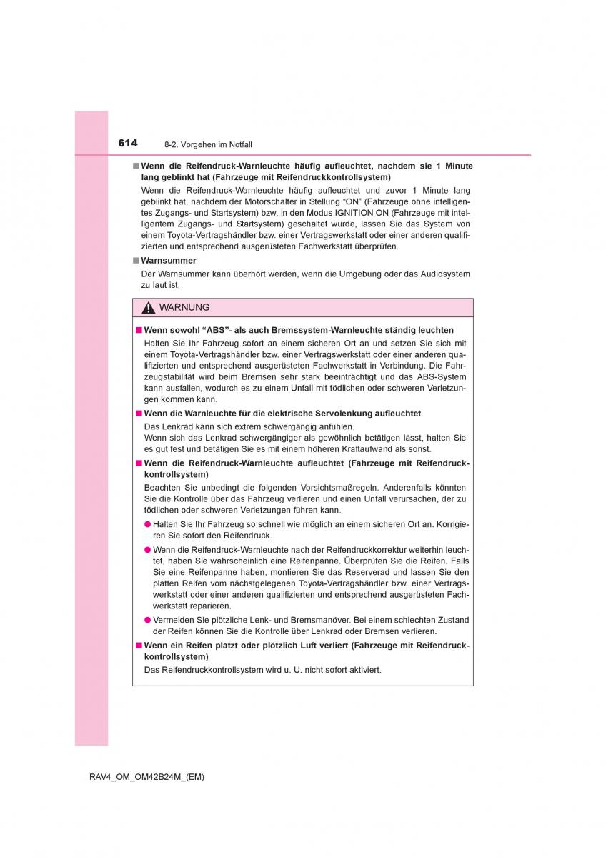 Toyota RAV4 IV 4 Handbuch / page 614