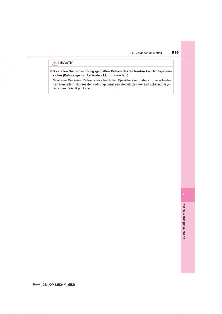 Toyota RAV4 IV 4 Handbuch / page 615