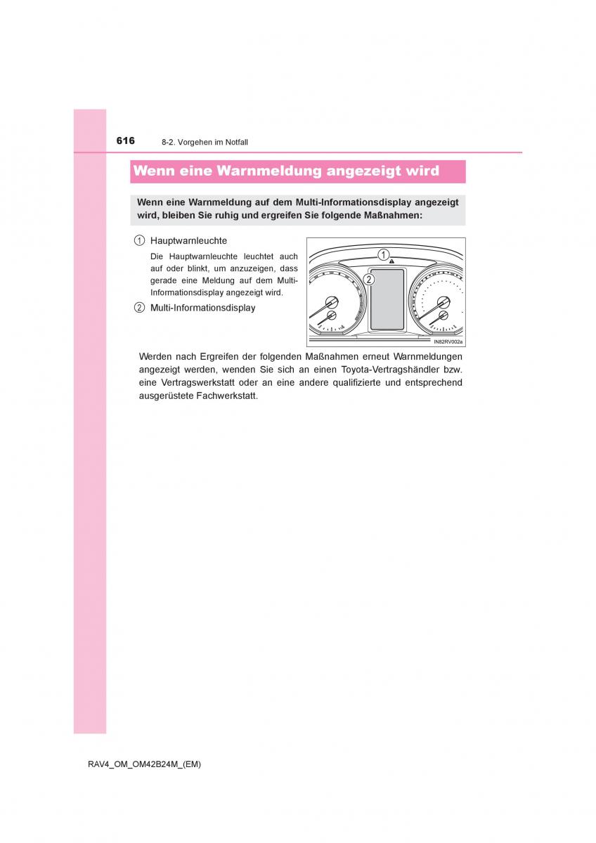 Toyota RAV4 IV 4 Handbuch / page 616