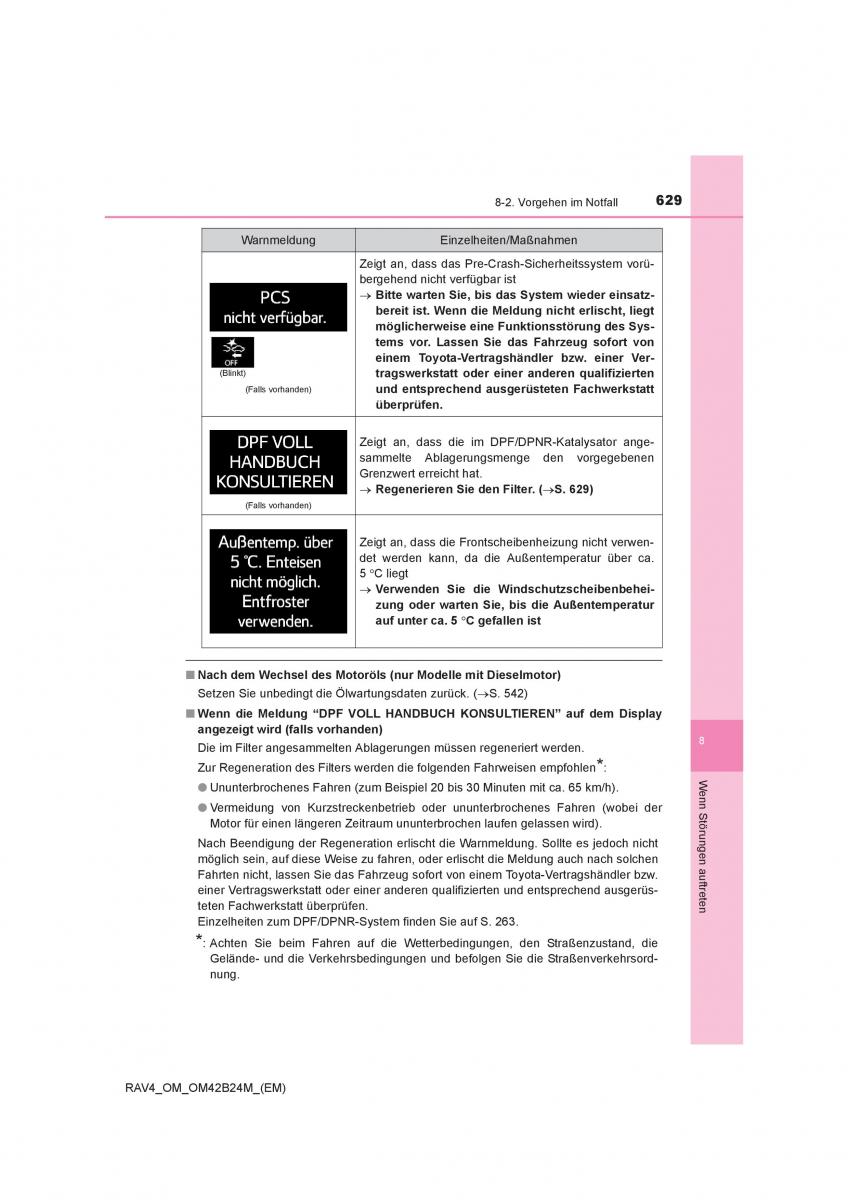Toyota RAV4 IV 4 Handbuch / page 629