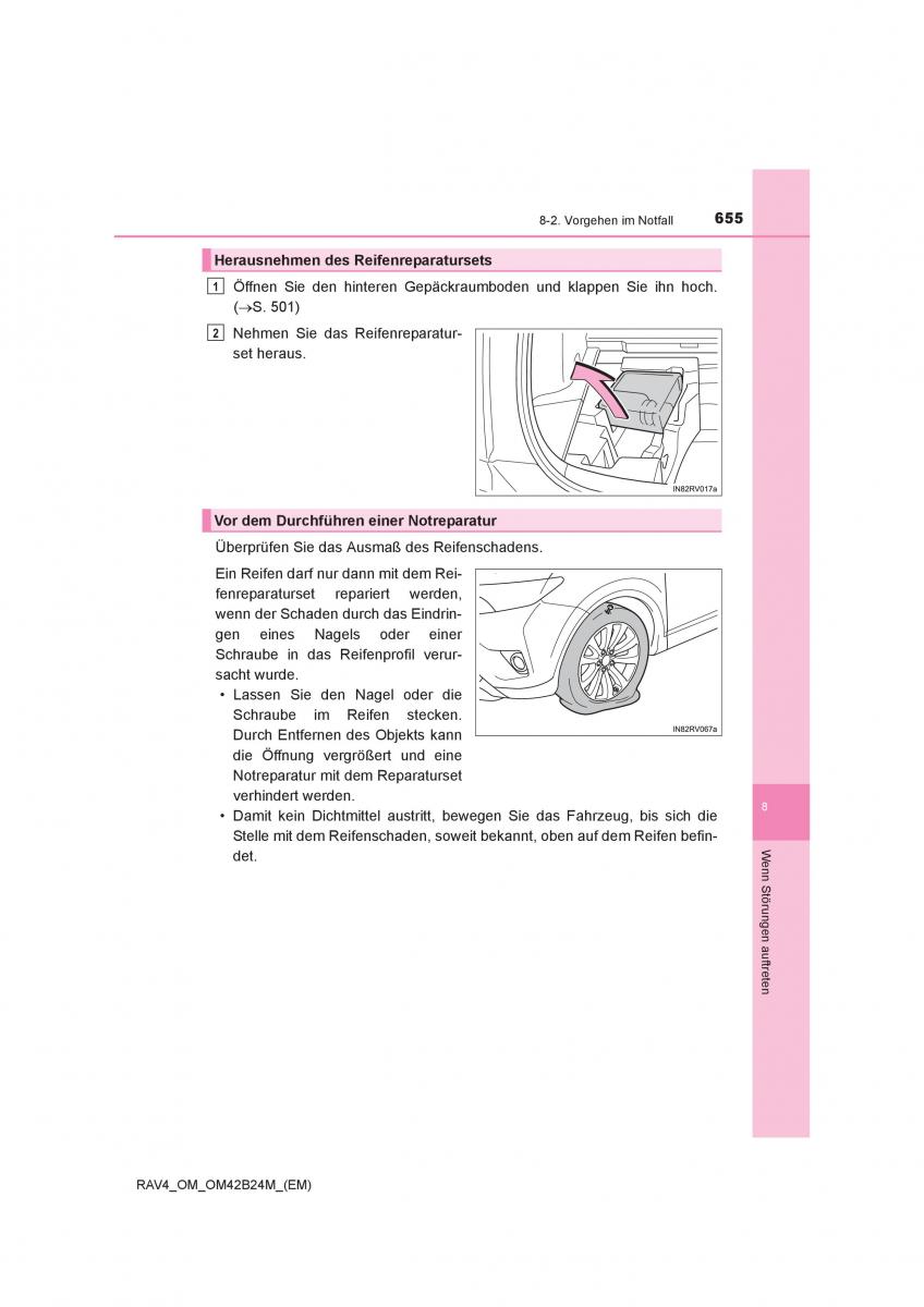 Toyota RAV4 IV 4 Handbuch / page 655