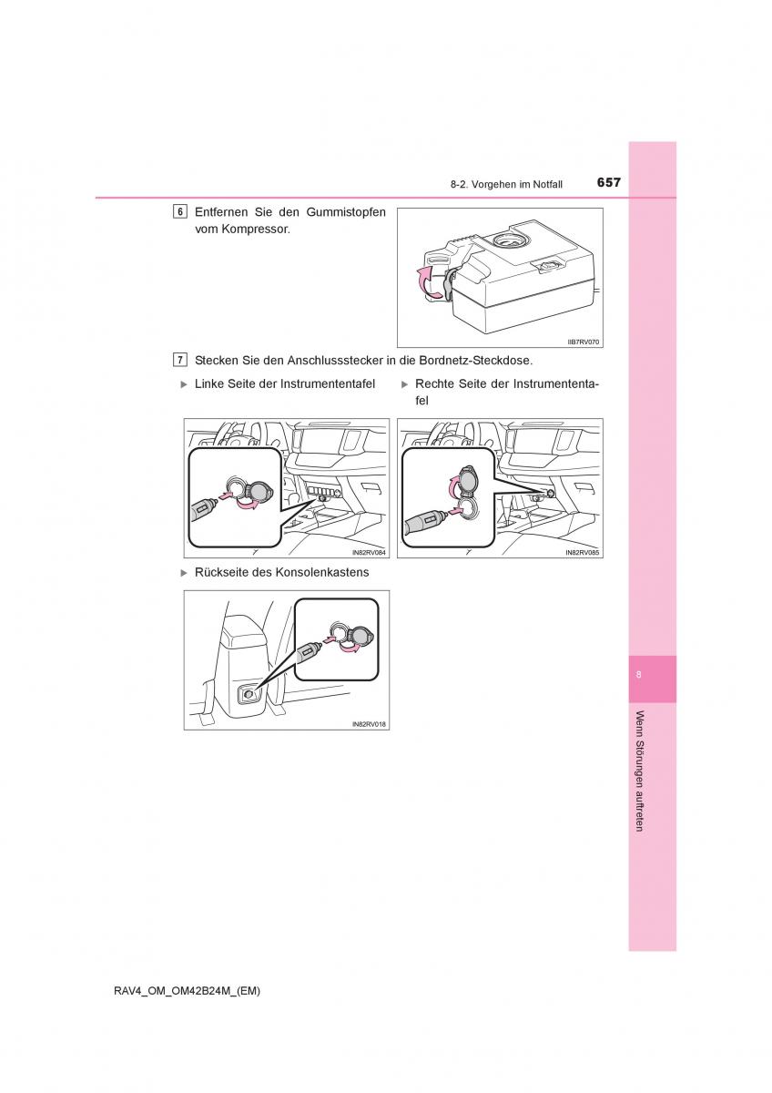 Toyota RAV4 IV 4 Handbuch / page 657